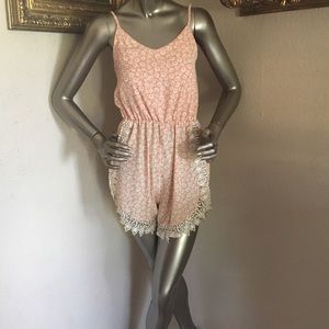 Beautiful lace romper